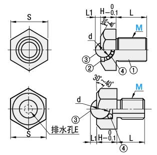 PEEK六角螺栓